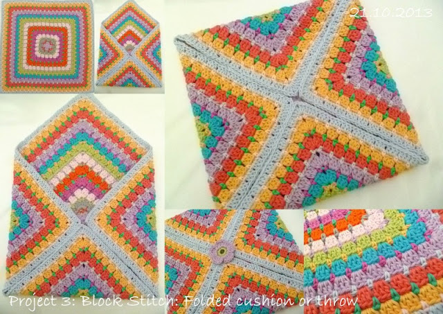 Susan Pinner: GRANNY SQUARE HOME PROJECT..WRAPPED CUSHION COVERS IN ONE  POST